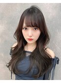 【kumu】韓国レイヤー/小顔おくれ毛/似合わせ前髪/名古屋/20代