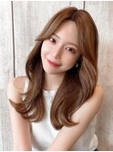 ミディアムウルフひし形シルエットひし形ボブヨシンモリ