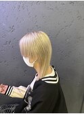 ミルクティーベージュ/ケアブリーチ/ハイトーン