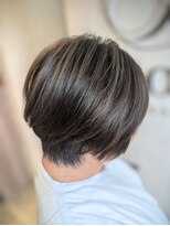 イコウヘアデザイン(icou hair design)&nbsp;アンブレラカラー＆ハイライトで白髪ぼかし