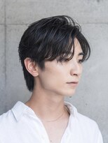 テクト バイアッシュ 吉祥寺店(Tect by Ash)&nbsp;フェザーパーマセンターパート毛流れパーマニュアンスパーマ