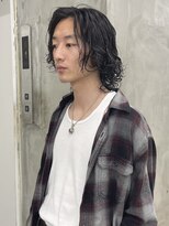 ソーコ 渋谷(SOCO)&nbsp;メンズカットメンズロングメンズウルフツイストパーマ