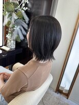 アイシー ヘアーメイク(ic hair make) アイロンブローいらず 伸ばしやすいレイヤーボブ