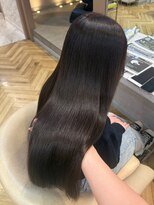 ロンド フィーユ(Lond fille)&nbsp;チャコール/オリーブグレー/レイヤーカット小顔顔周り韓国銀座