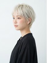 miiro 仙台東口/髪質改善/縮毛矯正ストレート/カラー/ショート【4月OPEN(予定)】&nbsp;丸みショート10代20代30代ブロンド