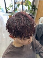 アリカ(arika)&nbsp;アンブレラカラーに波巻きパーマ◎