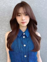 ロンドイディールバンダイ 新潟万代(Lond ideal)&nbsp;セミロングヘア*レイヤーカット*顔周り*髪質改善*30代40代50代