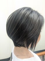 ジェルム ヘアーワークス(germe hair works)&nbsp;前下がりショートボブ