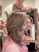 ヘアーサロンテン モトアザブ(hair salon Ten motoazabu)&nbsp;ハッシュカット/グレージュ/デザインカラー/麻布十番