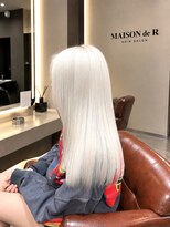 メゾン ド アール(Maison de R)&nbsp;ホワイトブロンド×ロング