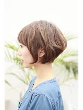 ヘアー アトリエ トゥルー(hair atelier true) true矢尾板サロンワークスタイルvol.3 小顔前下がりショートボブ