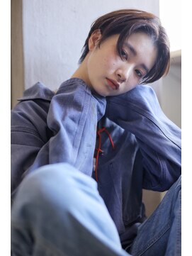 ソイ コンク 下北沢(soi conc) センターパートショート×セミウェット#下北沢ELICA