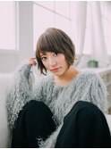 【瀬田◆エクファヘアリゾート】ナチュラルショートボブ