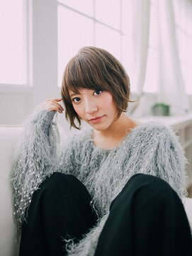 エクファ ヘア リゾート 大津 瀬田店(ex-fa hair resort) 【瀬田◆エクファヘアリゾート】ナチュラルショートボブ