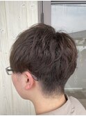 マッシュ×アッシュグレー