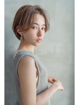 オースティン 流山おおたかの森(AUSTIN) 大人かわいい前髪セシルカットココアブラウンフリンジウェーブ