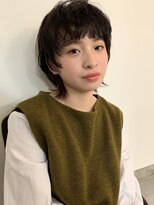 ラパンセノアール(LA PENSEE NOIR) 【LAPENSEE NOIR】マッシュウルフショート