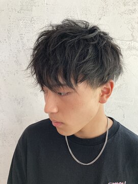 アドール(ADOR) メンズ　マッシュ　スパイラルパーマ