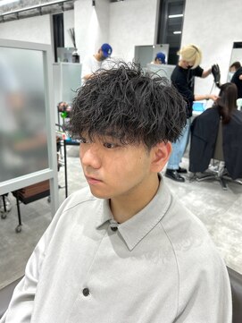 キートス(Kiitos) 王道マッシュランダム無造作ツイストスパイラルパーマ