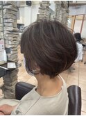 大人ショートボブ