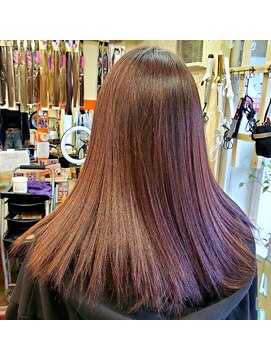 ヘアーメイク デコ トウキョウ 大島店(hair make Deco. Tokyo) 水素トリートメントとオーガニックカラーでツヤサラに