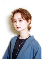 クシュ 所沢西口プロぺ通り(kusyu... )&nbsp;ペールベージュセクションカラーグラデーションカラー外ハネボブ