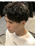 無造作クラウドマッシュショート