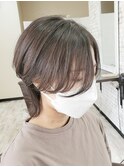 センターパートリバースウルフ