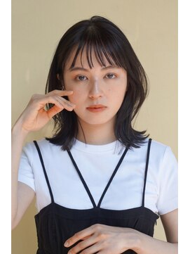 ガーデン ジングウマエ(GARDEN jingumae) くびれカット/レイヤーカット/シースルーバング/暗髪/美髪