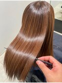 髪質改善トリートメント×ベホマ×髪質改善ストレート