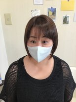 フープ(hoop) 卵型ボブ
