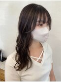 グレージュハイライト