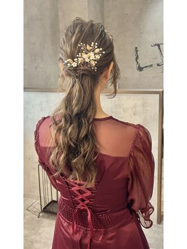 リリー 真美ケ丘店(LILY) ふわふわハーフアップ☆