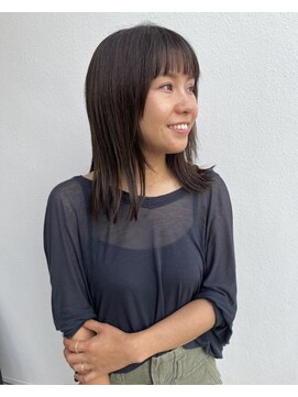 パライソ 南公園店(PARAISO) オン眉ミディアムスタイル！