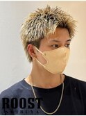 スパイキーショート×ミルクティーベージュ
