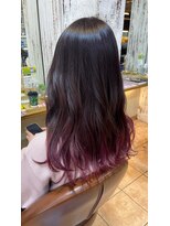 グリー ヘアプロデュース 千葉店(Gree hair produce) ピンクグラデーションカラー