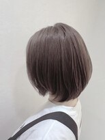 ヘアースペースブルーム リアン 岡町店(HAIR SPACE BLOOM Lien)&nbsp;【岡町/ブリーチなしWカラー】アッシュベージュ