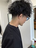 フラッグヘアー 博多駅前店(Flag HAIR) ツイストスパイラル　ニュアンスパーマ　メンズ　メンズカット