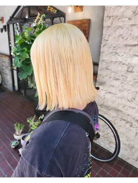 トリコ ヘアアンドケアスペース(trico hair&care space) シルキーベージュ/ハイトーンカラー