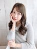 【平日限定】オーガニックカラー+カット+ハホニコTr   ￥ 14500 → ￥ 7500