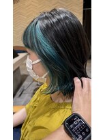 ブッシュ ユメリア徳重店(BUSH)&nbsp;【副店長　一木】ターコイズインナーカラー