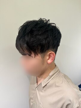 リバティシェアバーバー 銀座2nd(LIBERTY SHARE BARBER) ツーブロソフトマッシュ