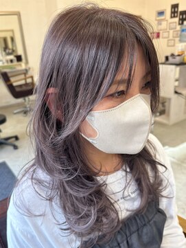 オンカラー(ON.COLOR) 大人ハイライトグラデーショングレージュバイオレット