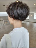 丸みショート/ショートカット/ショートヘア/20代/30代/40代