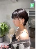 ショートカットのインナーカラー♪