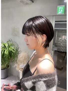 スイ 松戸(SUI) ショートカットのインナーカラー♪