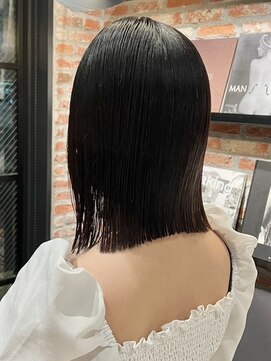 オーガニック アトリエ 大宮(organic+atelier) 切りっぱなしボブ/タッセルボブ/ミディアムボブ