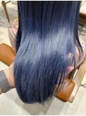 魅力倍増カールセミディシアーカラーダークアッシュショートヘア