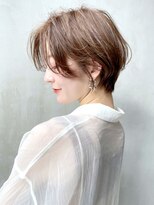 シオン(shion)&nbsp;似合わせカットメルティカラーマロンベージュ_ba328123