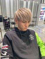 メンズサロン キング 梅田店(Men’s salon K!ng)&nbsp;波巻きツイストスパイラルパーマ/フェザーパーマ/眉毛/メンズ